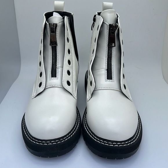 DUNES Women's Boot 8 WHITE - Picture 2 of 7